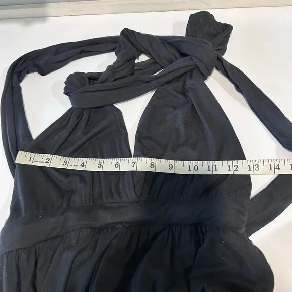 Free people beach Black jumpsuit